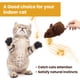 thumbnail image 3 of Ratón de peluche para gatos - Ratón de peluche Yegbong, juguetes interactivos para mascotas, ratón de peluche para gatos, ratón de imitación, ratón inteligente interactivo, juguetes interactivos para, 3 of 6