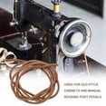 thumbnail image 1 of 72 inch 183 cm Leather Belt Treadle Parts + Hook For Singer Sewing Machine, 1 of 7