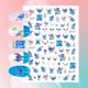 thumbnail image 1 of 1 Uds. Pegatinas de uñas de dibujos animados de Disney, venta al por mayor, pegatinas para decoración de uñas de pasta impermeable, serie de Anime de princesa Mickey, decoración de uñas Deng Xun unisex, 1 of 2