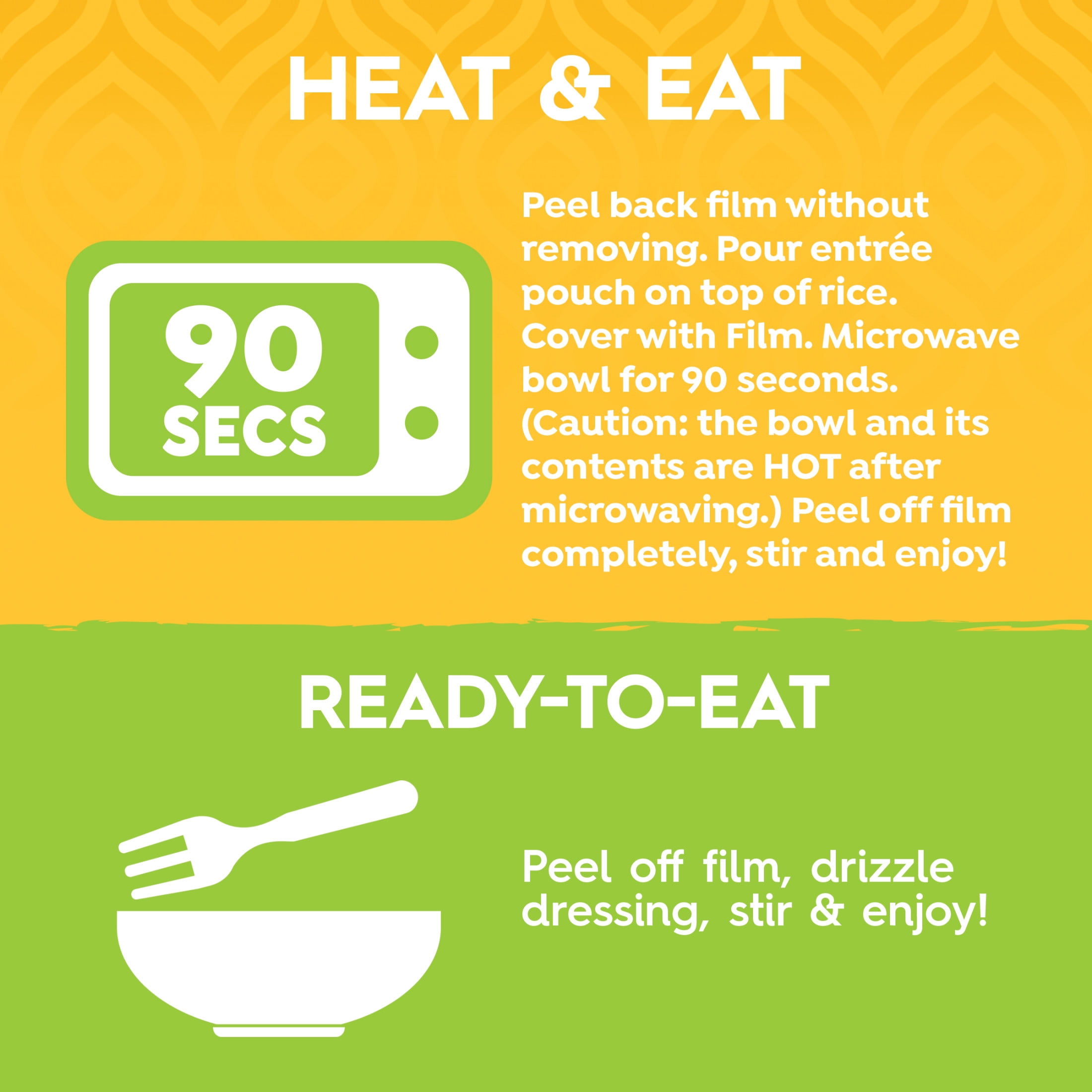 (2 pack) Thai Curry & Rice Bowl - Ready-to-Eat Meal
