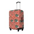 thumbnail image 2 of Wukai Hedgehog Mushroom Elastic Luggage Cover: Personalized Protection for Your Suitcase - Fits 19~29-inch, Washable & Durable Travel Companion-Small, 2 of 8