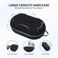 thumbnail image 4 of APEXINNO Large Carrying Case for Meta Quest 3S/3/2 Accessories,VR Storage Bag Compatible with Oculus Quest 3S/3/2 Headset Elite Strap,Suitable for Travel and Home Storage, 4 of 5