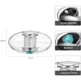 thumbnail image 2 of Luz solar para piscina, luz flotante, luz para estanque, lámpara de bola flotante impermeable, luces solares que cambian de color para piscina, jardín, estanque, decoración de camino, 2 piezas oso de fresa Electrónica, 2 of 5