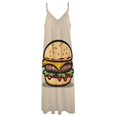 thumbnail image 6 of Hamburger Sleeveless Dress Dresses Women Summer Women's Summer Clothing, 6 of 9