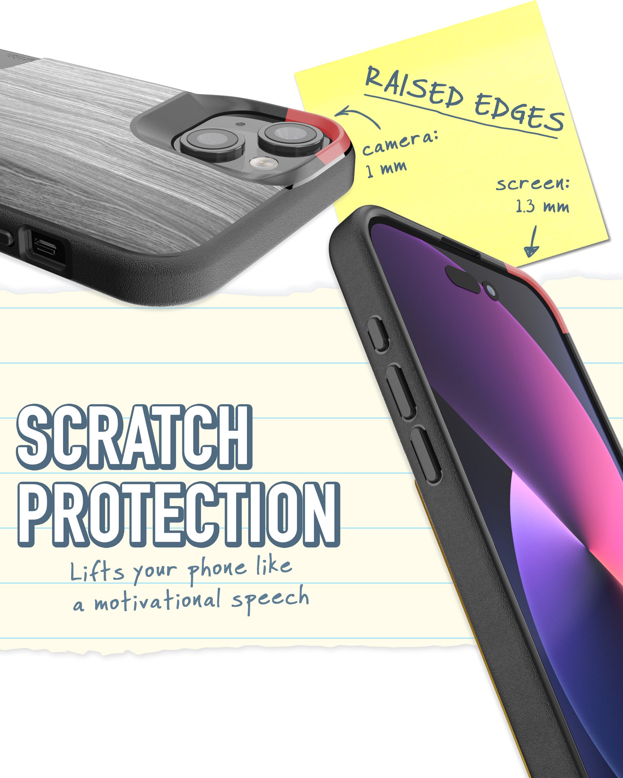 Smartish iPhone 15 Plus Wallet Case - Wallet Slayer Vol. 1 [Slim + Protective] Credit Card Holder - Graspin' Aspen