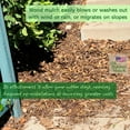 thumbnail image 5 of NuPlay Rubber Mulch Landscaping Bark – Rubber Nugget Weed Barrier Garden Ground Cover, 4 Pack, Earthtone, 5 of 7