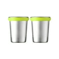 thumbnail image 4 of Innobaby Din Din SMART DIY Stainless Cup with Decorative Strips and Food Grade Silicone Lip Guard for Kids and Toddlers, 8 Oz, 2 Pack (Boy 6 Strips), 4 of 6