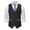 Black Business Suit Vest for Men, variant on HOOMEUMY Mens Business Suit Vest Classic Solid Coat V-Neck Design Slim Fit Single Breasted Wedding Business Work Party Vest Casual Workout Sleeveless Clothes Fashion 2025 Trendy Black XXL