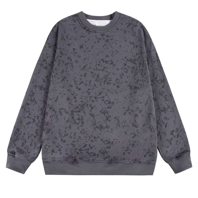 pstuiky camisas de manga larga para hombre, Sudadera con capucha de cuello redondo y manga larga de color liso para hombre camisetas de hombre xl