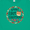 thumbnail image 4 of Inktastic Baby's First Christmas with Reindeer Boys or Girls Baby T-Shirt, 4 of 5