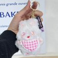 thumbnail image 1 of Llavero de peluche con forma de pequeño monstruo de un solo ojo, colgante para bolso, llavero de dibujos animados, regalo pequeño, 1 of 6