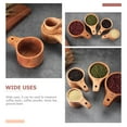 thumbnail image 7 of HOKARUA 4pcs Wood Measuring Cups Baking Cups Measuring Spoons Baking Supplies For Home Bakery, 7 of 7