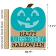 thumbnail image 5 of Big Dot of Happiness Teal Pumpkin - Outdoor Lawn Sign - Halloween Allergy Friendly Trick or Trinket Yard Sign - 1 Piece, 5 of 7