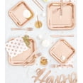 thumbnail image 2 of Unique Industries' Gold Foil 7" Square Dessert Plates, 8ct, 2 of 3