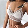 thumbnail image 4 of Eashery Bras for Women Lace Bras Womens Comfort Lingerie White S, 4 of 5