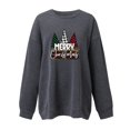 thumbnail image 1 of Sudadera de Cuello Redondo de Navidad Para Mujer Moda Otoño Impreso Blusa de Manga Larga Suelta Casual Pullover Tops Odeerbi ODB196262, 1 of 5