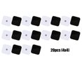 thumbnail image 1 of 20pcs Replacement Electrode Pads For Tens Unit Acupuncture Therapy Machine Muscle Stimulator Massager Patch Health Care, 1 of 5