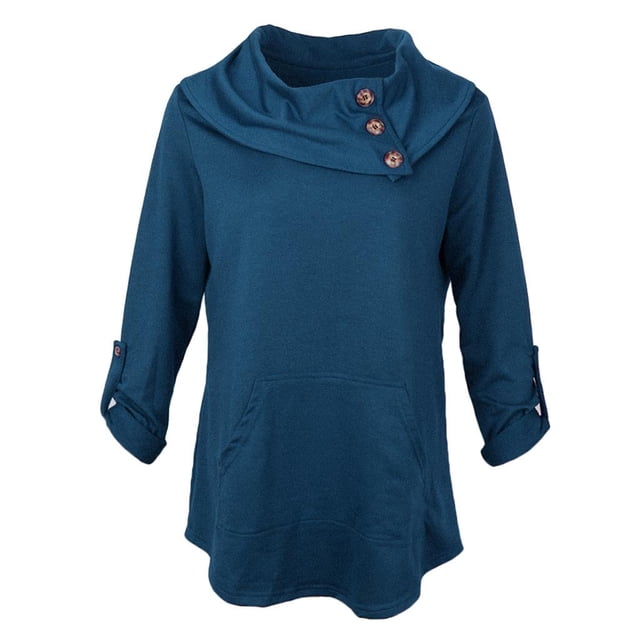 Sudadera con capucha de manga larga de talla grande para mujer Sudadera holgada informal METRO