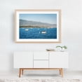 thumbnail image 5 of From Stearn's Wharf, Santa Barbara 04 - Santa Barbara California Photography Boat Sailboat Seascape Coast Ocean Harbor Nautical Oak Framed Wall Art Print 16 x 24 inches, 5 of 6