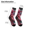 thumbnail image 2 of Uemuo Psychedelic Hairless Cat Printed Kids Boys Socks Seamless Crew Socks Crazy Funny Athletic Sport Socks for Children, 2 of 5