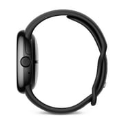 Google Pixel Watch 41 mm Black Stainless Steel Case with Black Watch Band, 1 Pack