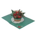 thumbnail image 3 of Tarjetas de Felicitación de Navidad ANGGREK Diseño Emergente 3D, 3 of 8