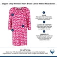 thumbnail image 4 of Elegant Emily  Heart Breast Cancer Ribbon Plush Gown (Women), 4 of 4