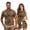 Leopard Print, variant on Uorisanigo Polka Dot Couple Matching Outfit His and Hers Clothing 1/4 Zip Up Quick Dry Short Sleeve Shirts Size S Workout Tennis Tops and Womens Golf Dress with Shorts Pockets