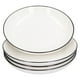 thumbnail image 1 of Platos aptos para lavavajillas, 4 platos de cerámica para cena, vajilla de cocina, platos en pulgadas, muy recomendados, 1 of 8
