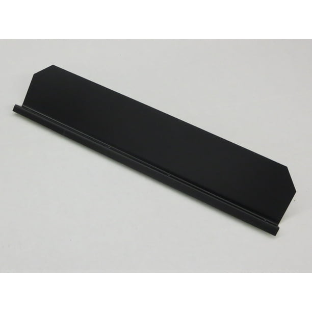 Straight Gutter Valley Splash Guard Blk 3 ct