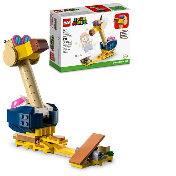 LEGO Super Mario Conkdor's Noggin Bopper Expansion Set 71414 Buildable Super Mario Toy for 6 Year Olds, Perfect Gift for Fans of Super Mario Bros