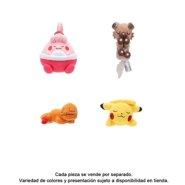 Peluche Jazwares Pokémon 12.7 cm varios modelos 1 pieza