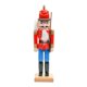 thumbnail image 5 of Figura de Cascanueces de Madera Diseño de Escena Tradicional Accesorios Muñeca Navideña para Rojo, 5 of 9