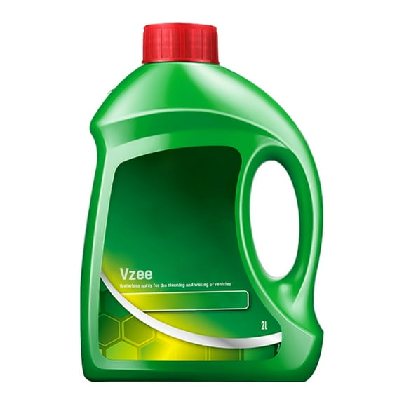 Vzee Waterless spray for the cleaning and waxing of vehicles,Wet or Waterless Car Wash Wax, UV Protection