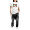 thumbnail image 5 of CafePress - Baby Bump 1St Christmas Pajamas - Women's Short Sleeve Print T-Shirt and Pants Light Cotton Pajama Set, 5 of 7