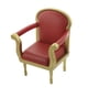 thumbnail image 4 of 1/6 cojines de sofá para sillón muebles de niñas rojo Zulema Sillón de muñecas, 4 of 8