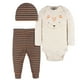 thumbnail image 1 of Gerber Essentials conjunto bebé 3 pzs mameluco algodón elástico talla 0-9 meses, 1 of 4