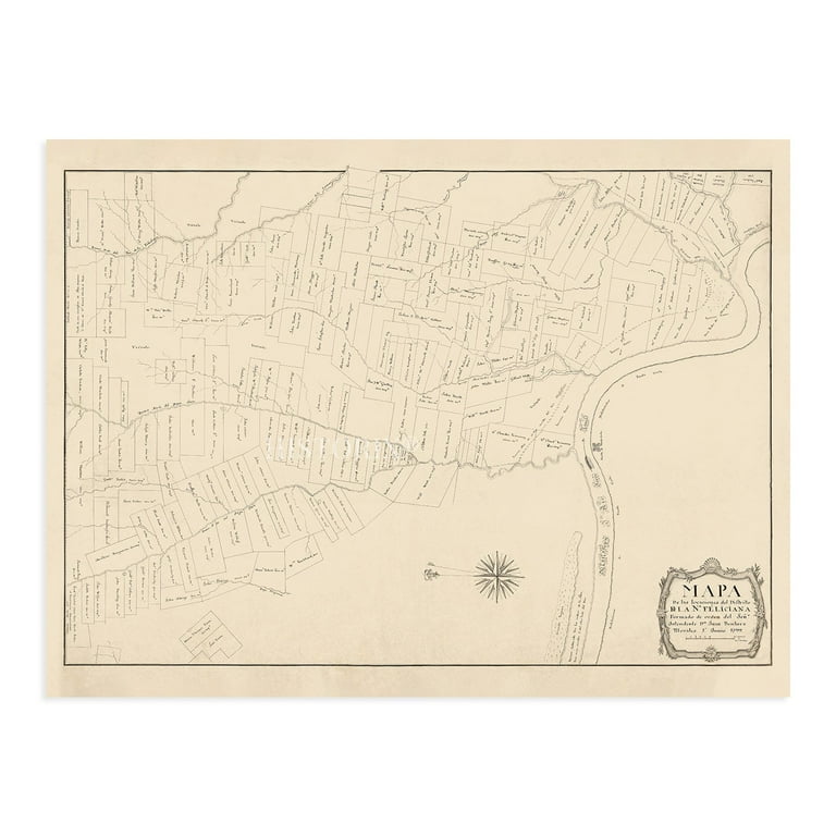 Baton Rouge, Louisiana Street Map Screen Print - School Street Posters