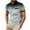 Gray, variant on Uaswgudfs Shirts for Men Fashion Shirts Short Sleeves V-Neck Polka Gradient Sport Shirts with Pocket Summer 2024