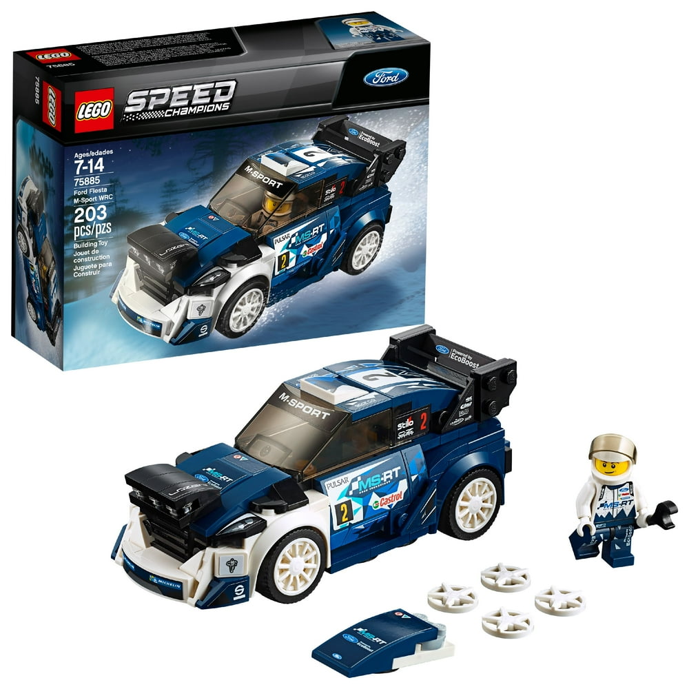 LEGO Speed Champions Ford Fiesta M-Sport WRC 75885 - Walmart.com
