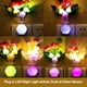 thumbnail image 3 of Billuyoard Enchufe de EE. UU. Luz nocturna Flor decorativa Romántica Lámpara de enchufe de pared Atmósferas de noche Decoración Iluminación Iluminación y accesorios, 3 of 6