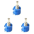 thumbnail image 1 of Potenciómetro 3590S-2-103L Resistencia ajustable multivuelta de 10 anillos (200 ohmios), 1 of 6