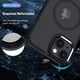 thumbnail image 3 of Funda TEKKU Matte Style para iPhone 15 PLUS Trans Negra compatible con MagSafe, 3 of 7