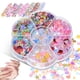 thumbnail image 1 of Lentejuelas brillantes para manualidades: lentejuelas sueltas para bordar, de formas y colores variados, para manualidades, costura, bisutería y decoración de fiestas., 1 of 6