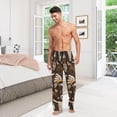 thumbnail image 7 of Western Cow Horse Ghost Pajama Pants, Men's Lounge Pants Light with Drawstring and Pockets, Christmas New Year Birthday Father's Day Gifts, Medium, 7 of 7