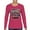 Pink, variant on Still Plays With Cars Ford Falcon Women's Long Sleeve T-shirt 60-70s Classic Muscle Car
