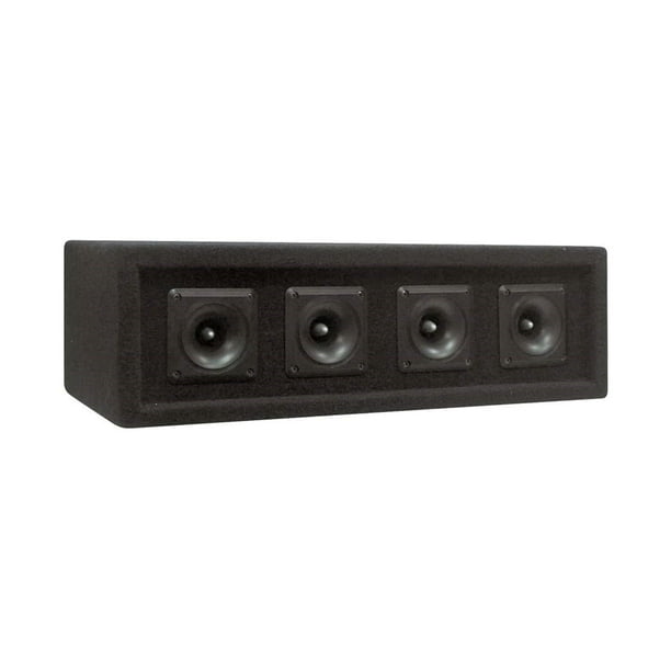Sistema de altavoces para DJ Pyle-Pro de 4 vías, 300 W de potencia, 150 W RMS, negro