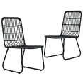 thumbnail image 3 of vidaXL 5 Piece Patio Dining Set Poly Rattan and Glass, 3 of 11
