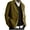 Army Green, variant on Men's Fasion Casual Solid Color Button Pocket Jacket Long Sleeved Hoodless Casual Outwear & Jackets Men Polyester Jacket