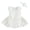 White, variant on Baby Girl Clothes Summer Girls Clothes Short Sleeves Lace Butterfly Cute Romper Bodysuit Outfits Headband 0-18 Months